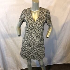 WHIT New York Black/White Tunic Dress Size M